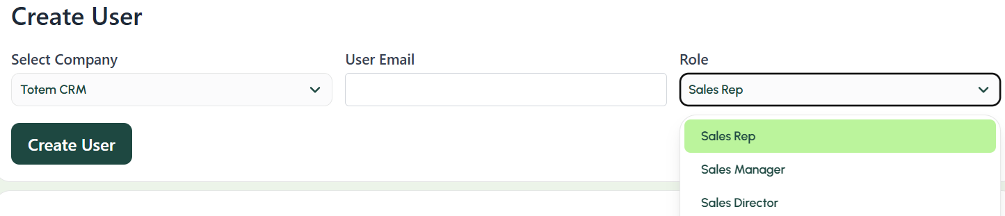 Roles and permissions